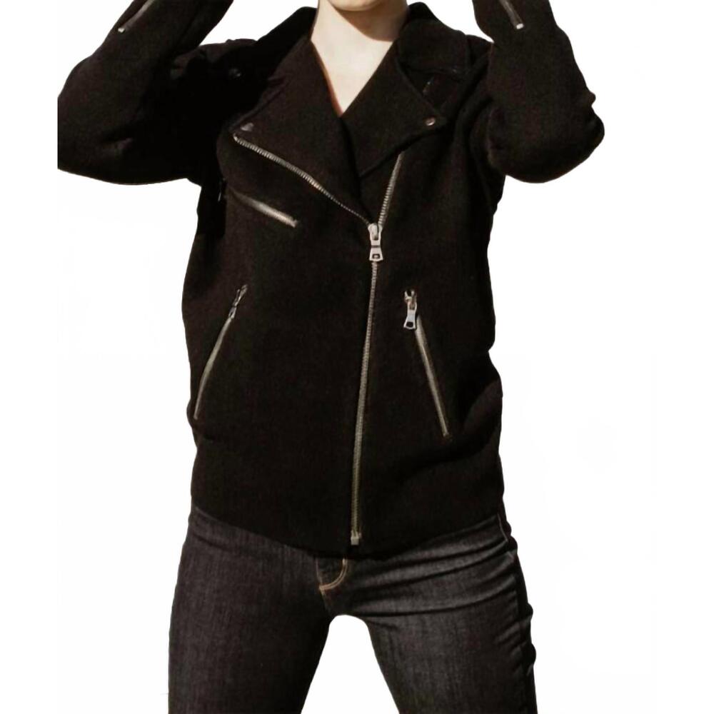 NEW DEFIANT HERITAGE women's ace of spades jacket in black